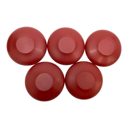 村上木彫堆朱 (ムラカミキボリツイシュ) 茶托 5Pセット