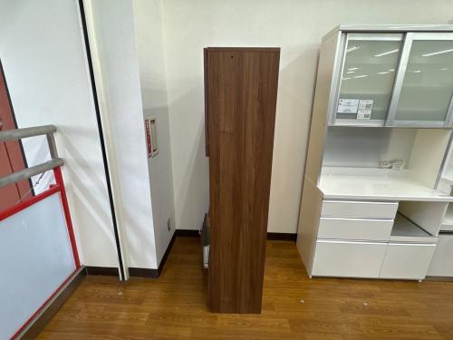 Pamouna (パモウナ) レンジボード ブラウン  2枚扉 3段引き出し