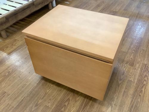 無印良品 (ムジルシリョウヒン) サイドキャビネット ナチュラル Beech unit box