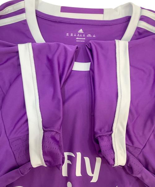adidas (アディダス) ゲームシャツ パープル サイズ:6XO