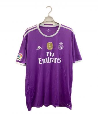 adidas (アディダス) ゲームシャツ パープル サイズ:6XO 未使用品