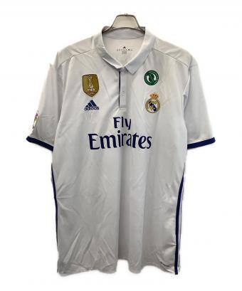 adidas (アディダス) ゲームシャツ ホワイト サイズ:6XO 未使用品