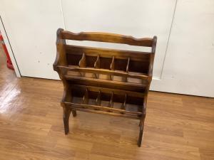 karimoku (カリモク) スリッパラック ブラウン オールドカリモク 2段 コロニアム