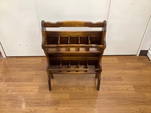 karimoku (カリモク) スリッパラック ブラウン オールドカリモク 2段 コロニアム