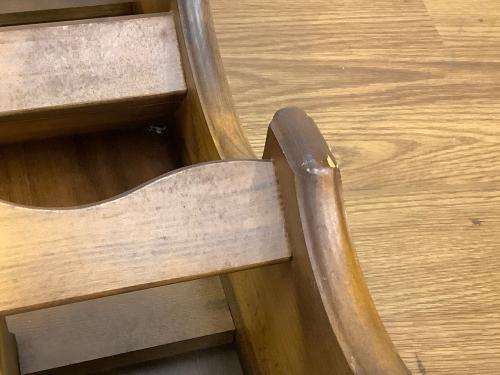 karimoku (カリモク) スリッパラック ブラウン オールドカリモク 2段 コロニアム