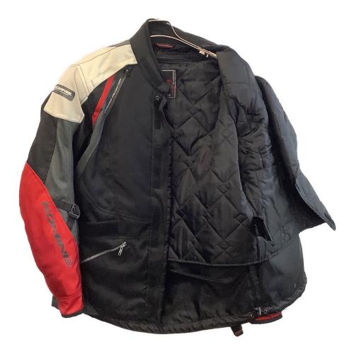 komine (コミネ) プロテクタージャケット メンズ SIZE 2XL ブラック×レッド 07-551