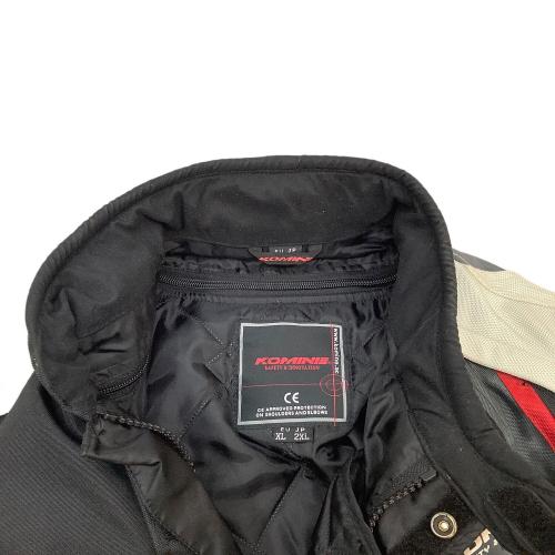 komine (コミネ) プロテクタージャケット メンズ SIZE 2XL ブラック×レッド 07-551