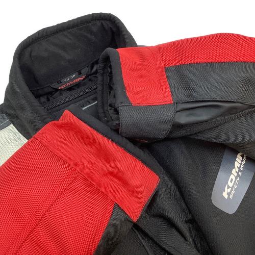 komine (コミネ) プロテクタージャケット メンズ SIZE 2XL ブラック×レッド 07-551