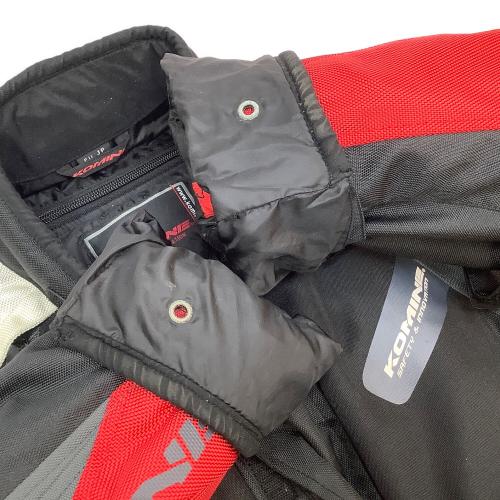komine (コミネ) プロテクタージャケット メンズ SIZE 2XL ブラック×レッド 07-551