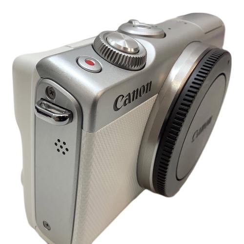 CANON (キヤノン) ミラーレス一眼カメラ ダブルズームキット EOS M100 2420万画素 専用電池 491050006631