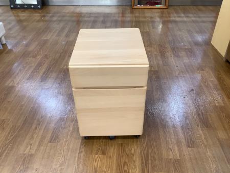 無印良品　ブナ材　キャビネット 無印良品 MUJI】ブナ材サイドボックス□収納キャビネット買取