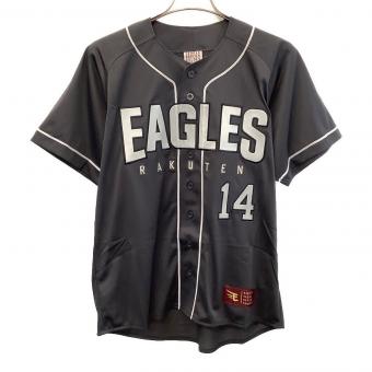 東北楽天ゴールデンイーグルス (トウホクラクテンゴールデンイーグルス) 応援グッズ Mサイズ ブラック 則本昂大 ユニフォーム ファンクラブユニフォーム