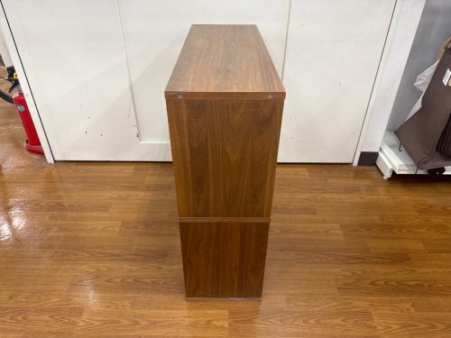 無印良品 (ムジルシリョウヒン) スタッキングシェルフ ブラウン 83 2×2