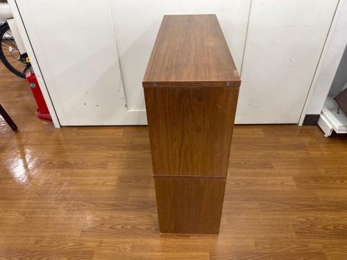 無印良品 (ムジルシリョウヒン) スタッキングシェルフ ブラウン 83 2×2