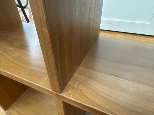 無印良品 (ムジルシリョウヒン) スタッキングシェルフ ブラウン 83 2×2