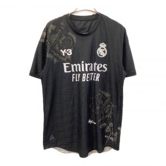 Y-3 (ワイスリー) ゲームシャツ メンズ SIZE XL ブラック GK JERSEY / REAL MADRID 限定ユニフォーム IN4275 2024SS