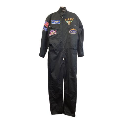 X-LARGE (エクストララージ) PILOT LOGO JUMPSUIT メンズ SIZE M ブラック 101221031009