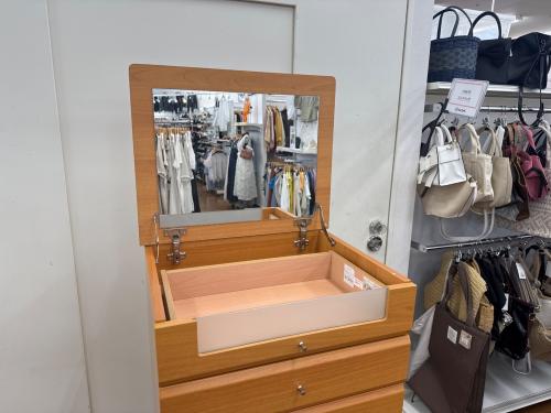  ニトリ　鏡付きドレッサーハイチェスト 6段　ベネチア