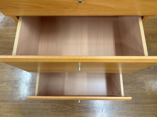  ニトリ　鏡付きドレッサーハイチェスト 6段　ベネチア