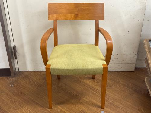 アームチェアー ブラウン×グリーン 27