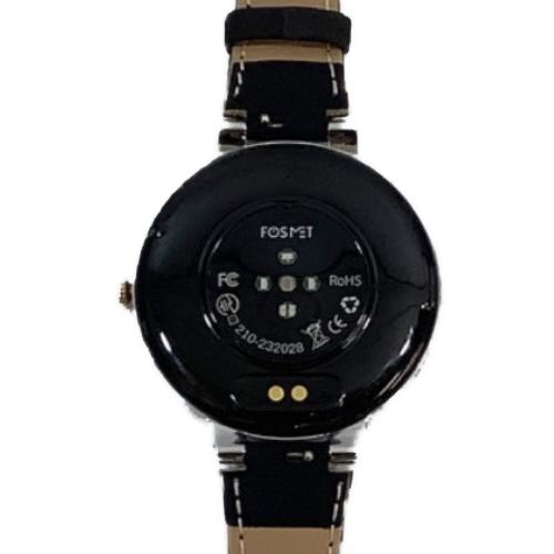 FOSMET スマートウォッチ 箱・充電器付き 動作確認済み w1 〇 程度:Aランク 210-232028