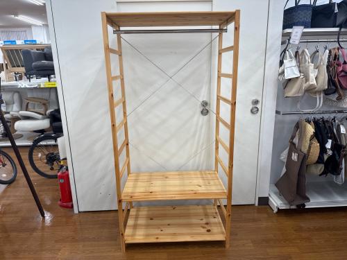 無印良品 (ムジルシリョウヒン) ワードローブ ナチュラル 296 パイン材