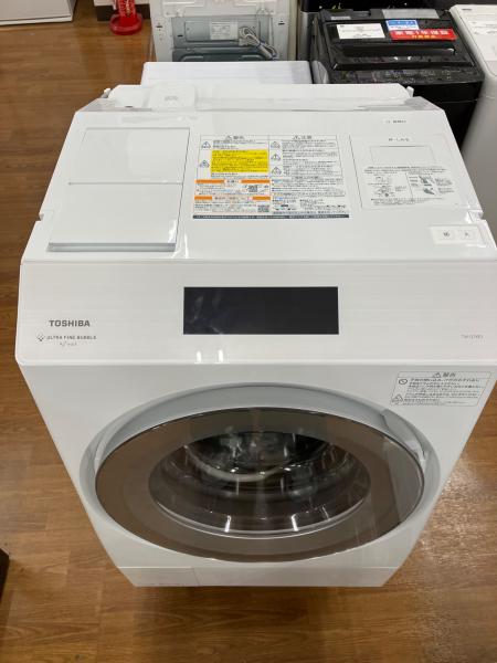 TOSHIBA ドラム式洗濯乾燥機 12.0kg TW-127XP2 2022年製｜トレファクONLINE