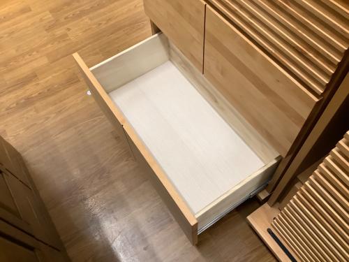 隈木工所 チェスト ナチュラル 6段 木製