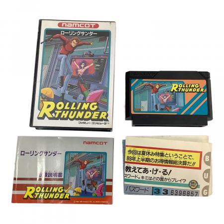 ファミリーコンピュータ - 業務用の人気ゲームを移植! 新品未使用 完品 美品 激レア ローリングサンダー 1024006641431028_01_4676w.jpeg