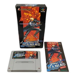 スーパーファミコン用ソフト ソード・マニアック -