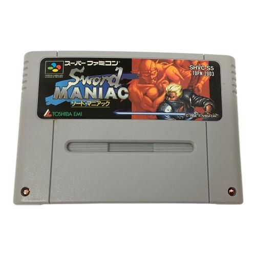 スーパーファミコン用ソフト ソード・マニアック -