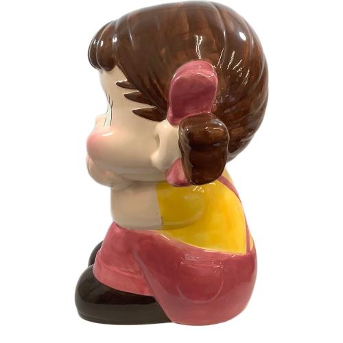 ペコちゃん 陶器 置物 約60cm