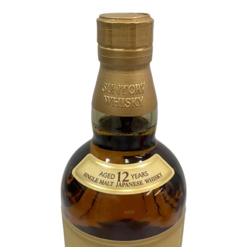 サントリー ジャパニーズウィスキー 700ml 山崎 12年 未開封