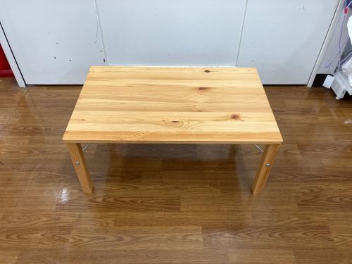 無印良品 (ムジルシリョウヒン) 折りたたみテーブル ナチュラル 97 パイン材