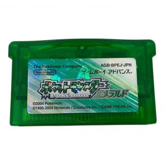 ゲームボーイアドバンス用ソフト ポケットモンスター エメラルド -