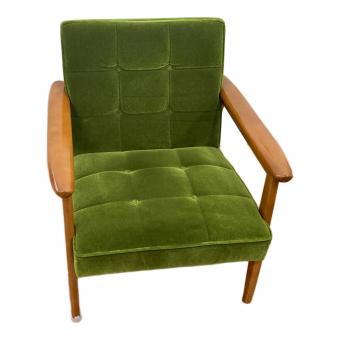 カリモク60 (カリモクロクマル) Kチェア ブラウン×グリーン