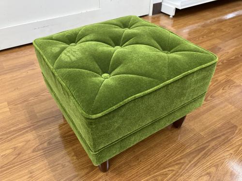 カリモク60 (カリモクロクマル) オットマン グリーン×ブラウン