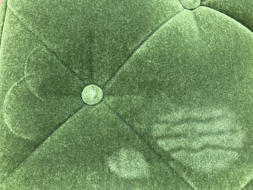 カリモク60 (カリモクロクマル) オットマン グリーン×ブラウン