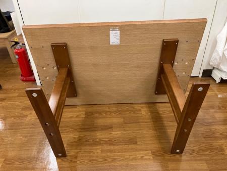 【トレファク府中店】カリモク60＋　天然木テーブル カリモク60 (カリモクロクマル) ダイニングテーブル ブラウン