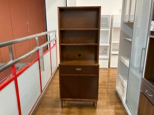 カリモク60 (カリモクロクマル) オープントップキャビネット ブラウン