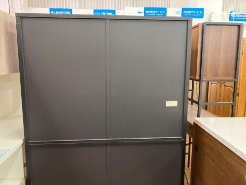 岡家具 (オカカグ) カップボード ブラウン オフタイム