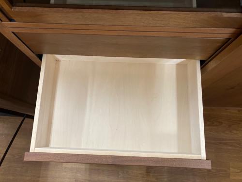 岡家具 (オカカグ) カップボード ブラウン オフタイム
