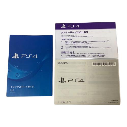SONY (ソニー) Playstation4 初期化済み CHU-2100A 動作確認済み 500GB 02274524581324074
