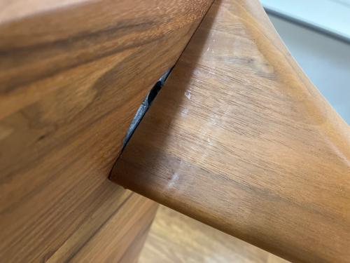 冨士ファニチア (フジファニチア) ダイニングテーブル ブラウン @ R03942C 天然木 koti 幅:約150㎝