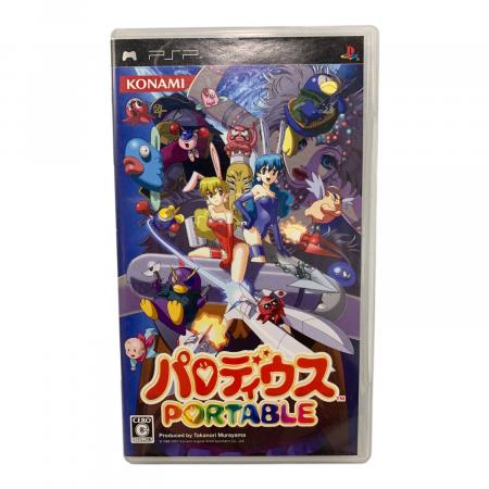 PSP用ソフト UMDケースにキズ有 パロデイウス ポータブル/PSP/VP030J1