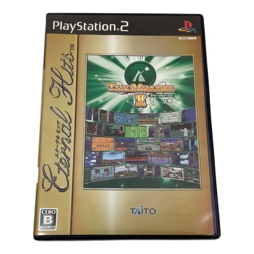 Playstation2用ソフト タイトーメモリーズ2 上巻（エターナルヒッツ）/PS2/SLPM55017/B 12才以上対象 CERO B (12歳以上対象)