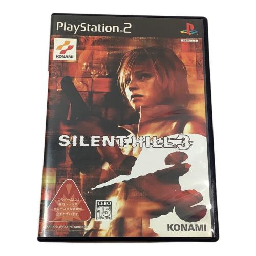 Playstation2用ソフト SILENT HILL 3 CERO C (15歳以上対象)