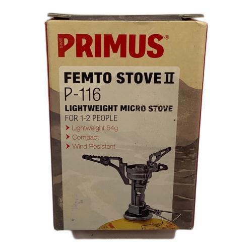 PRIMUS (プリムス) カートリッジガスコンロ PSLPGマーク有 P-116