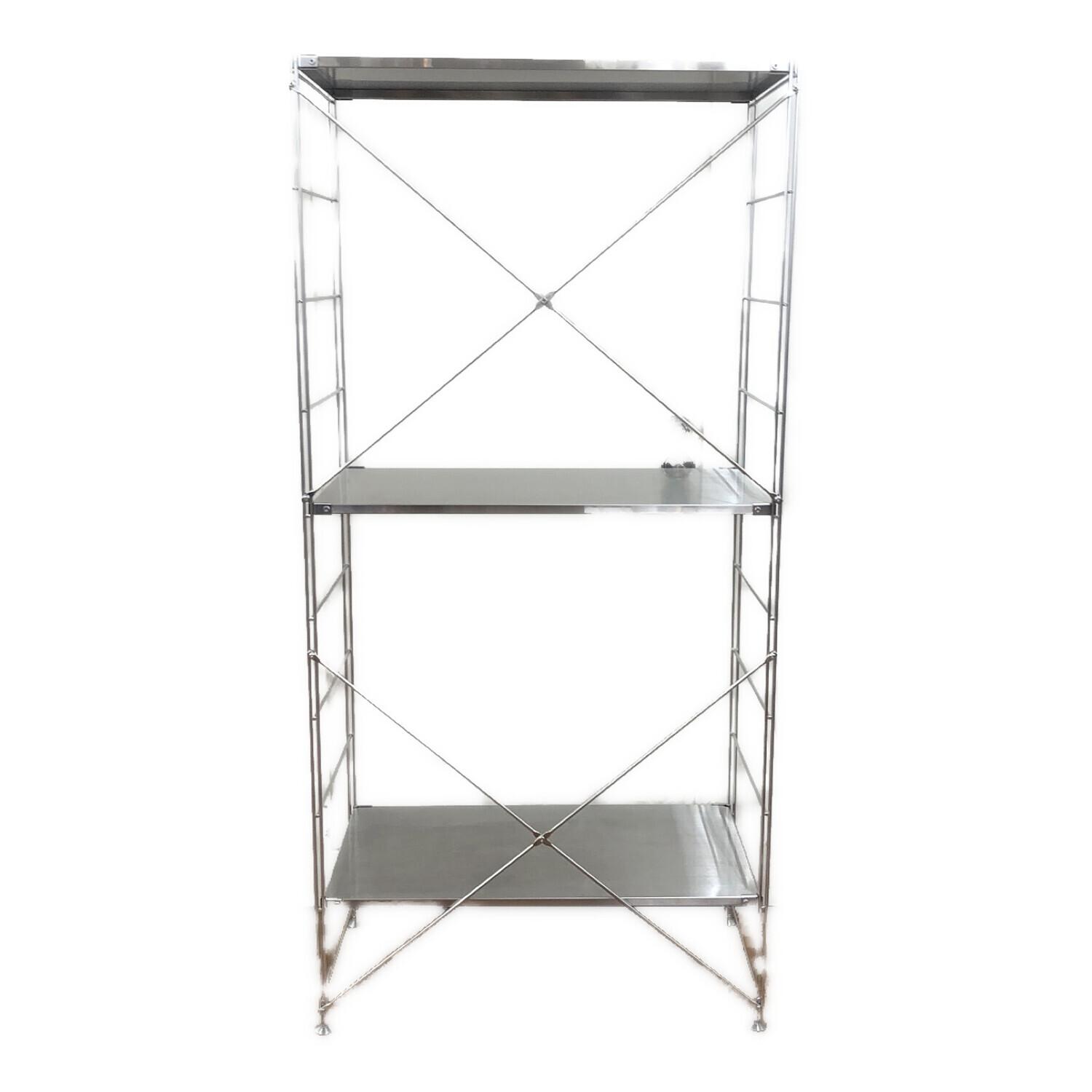 【鳥取限定】無印良品 スチールユニットシェルフ まとめ売り 無印良品(ムジルシリョウヒン) / #棚・キャビネットその他