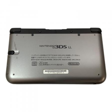 ニンテンドー 3DS LL グレー　【動作確認済】 ニンテンドー3DS LL 動作確認済み Nintendo 3DS LL シルバー×ブラック